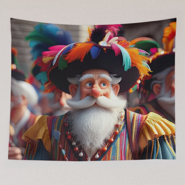 Item preview, Old Fart as a Morris Dancer designed and sold by Colin Bentham.