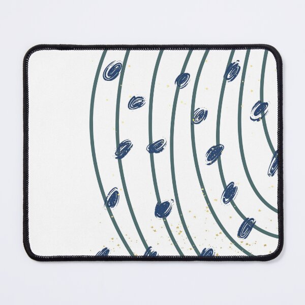 Item preview, Abstract Motion — Indigo Waves designed and sold by WanderEastArt.