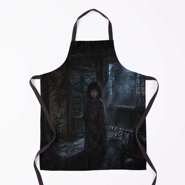 Item preview, Haunted Zashiki Warashi – Cursed Japanese Spirit | Dark Yokai Fantasy Art designed and sold by vekotpu.