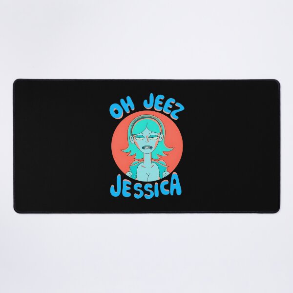 Item preview, Oh Jeez Jessica Funny Cartoon Meme Graphic designed and sold by ViniBall.