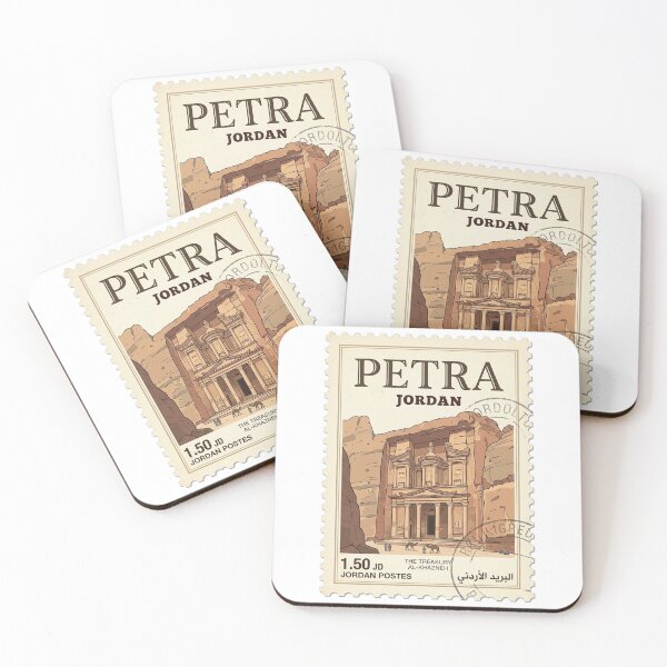 Item preview, Vintage Petra Jordan Treasury Travel Stamp designed and sold by k3rstman1.