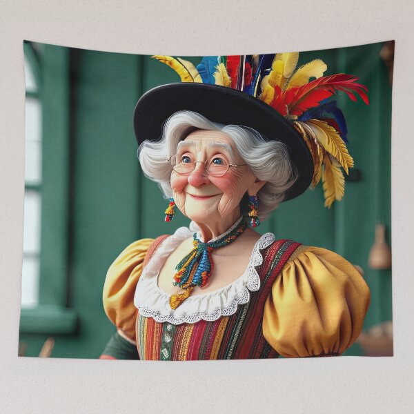 Item preview, Old Fart as a Morris Dancer designed and sold by Colin Bentham.