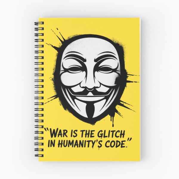 Item preview, Banksy Anonymous - War is the glitch in humanity's code designed and sold by 123ks.