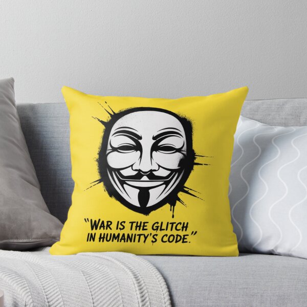 Item preview, Banksy Anonymous - War is the glitch in humanity's code designed and sold by 123ks.