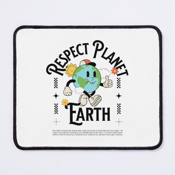 Item preview, Respect Planet Earth designed and sold by Peace And Yogi.