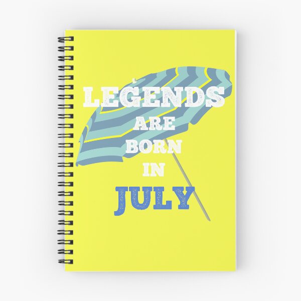 Item preview, Legends are born in July designed and sold by halazidan.