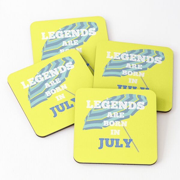 Item preview, Legends are born in July designed and sold by halazidan.