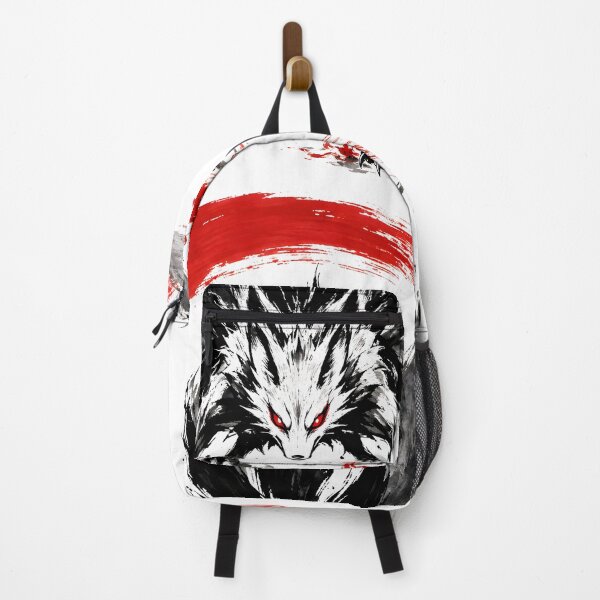 Item preview, Nine Tailed Kitsune Fox Spirit Enso Art designed and sold by MouradStudio.
