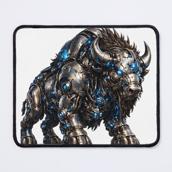 Item preview, Steel Bison V5 Elite – Premium Mechanical Bison | Industrial Mecha Beast designed and sold by SteelCoat Studio.