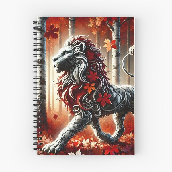 Item preview, Fall Lion, Ai Generated Art designed and sold by ACC .