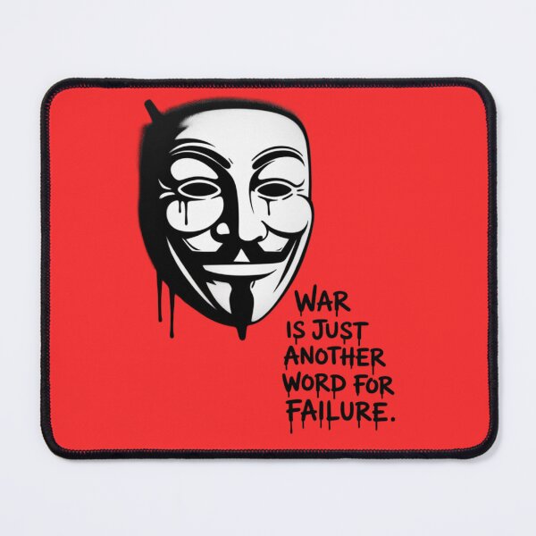 Item preview, Banksy Anonymous - War is just another word for failure designed and sold by 123ks.