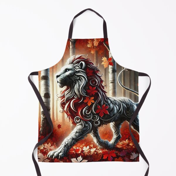 Item preview, Fall Lion, Ai Generated Art designed and sold by ACC .