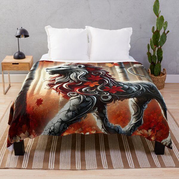Item preview, Fall Lion, Ai Generated Art designed and sold by ACC .
