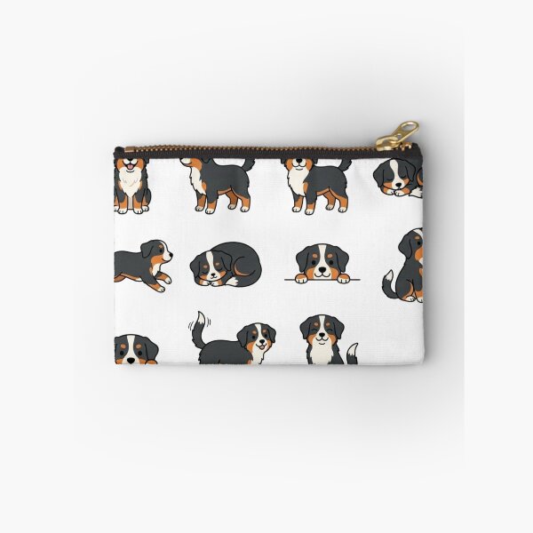 Item preview, Cute Bernese Mountain Dog Puppy Poses Tricolor Dog Aesthetic designed and sold by Rehnair.