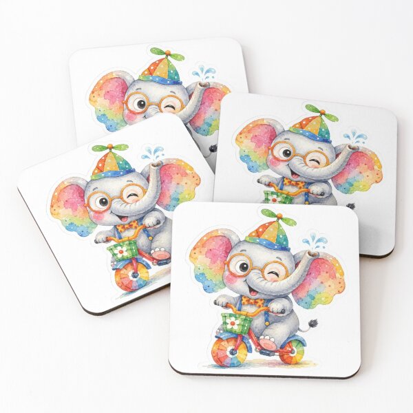 Item preview, Watercolor Baby Elephant designed and sold by Snurly.
