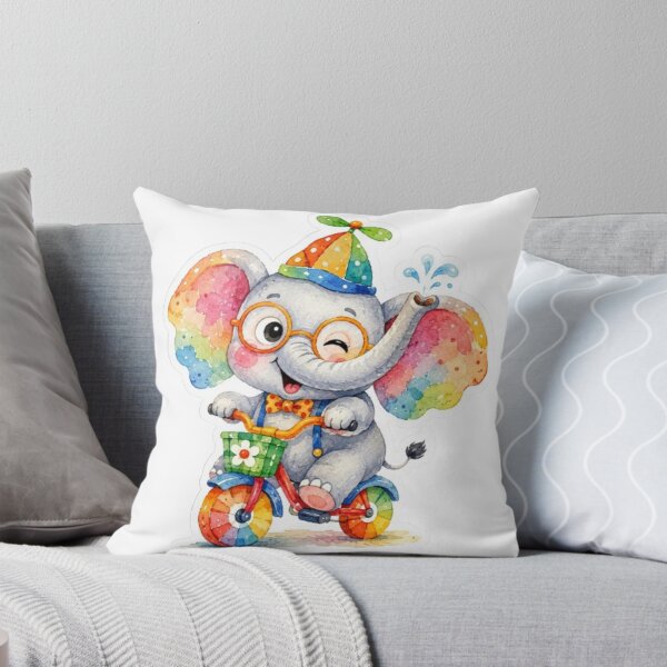 Item preview, Watercolor Baby Elephant designed and sold by Snurly.