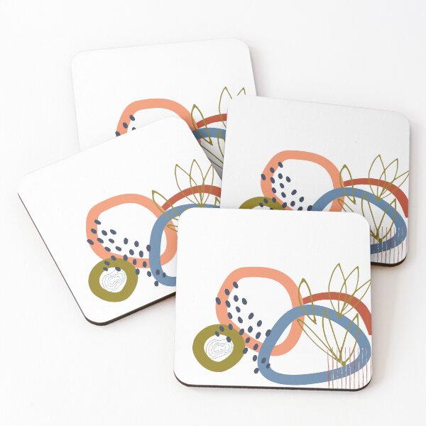 Item preview, Abstract Motion — Indigo Waves designed and sold by WanderEastArt.