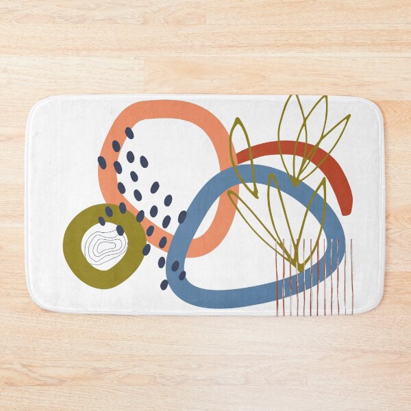 Item preview, Abstract Motion — Indigo Waves designed and sold by WanderEastArt.