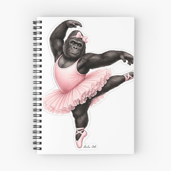 Item preview, Ballerina Gorilla  designed and sold by LuluLeb.