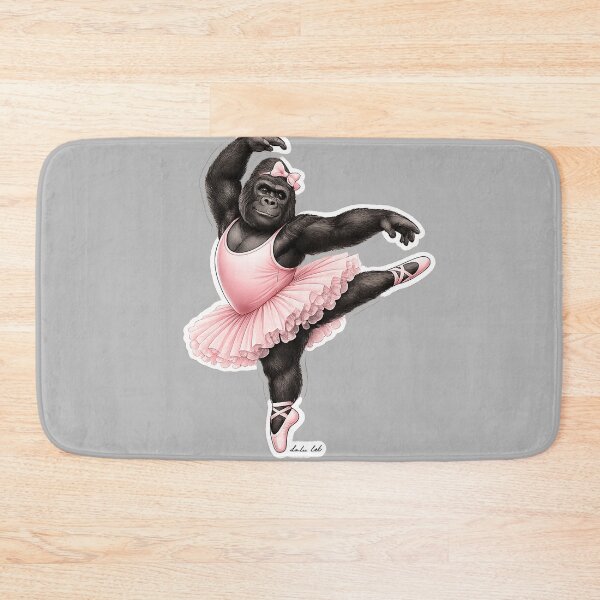 Item preview, Ballerina Gorilla  designed and sold by LuluLeb.