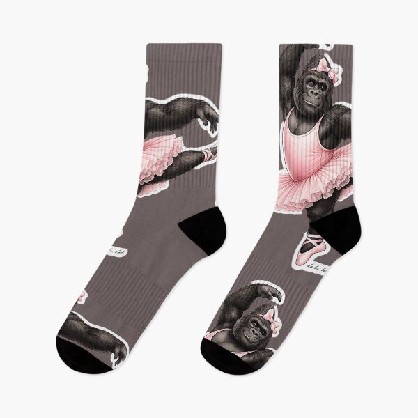 Item preview, Ballerina Gorilla  designed and sold by LuluLeb.