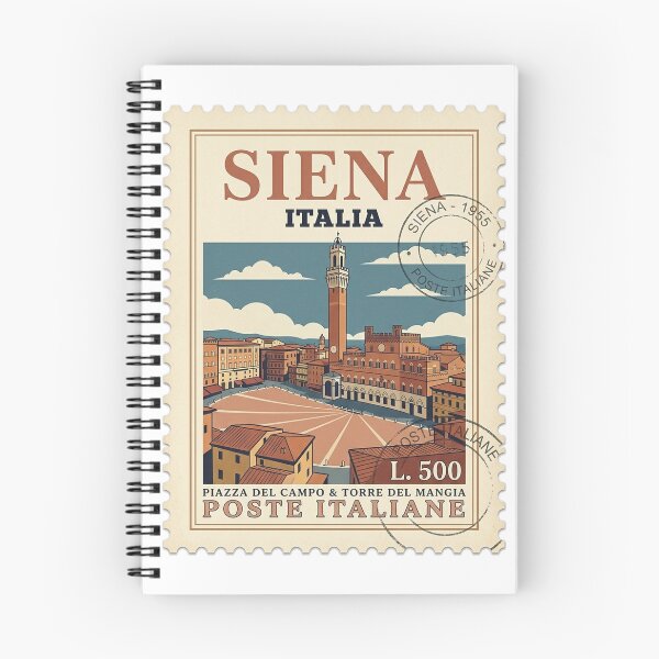 Item preview, Siena Italy Travel Stamp Piazza Del Campo designed and sold by k3rstman1.