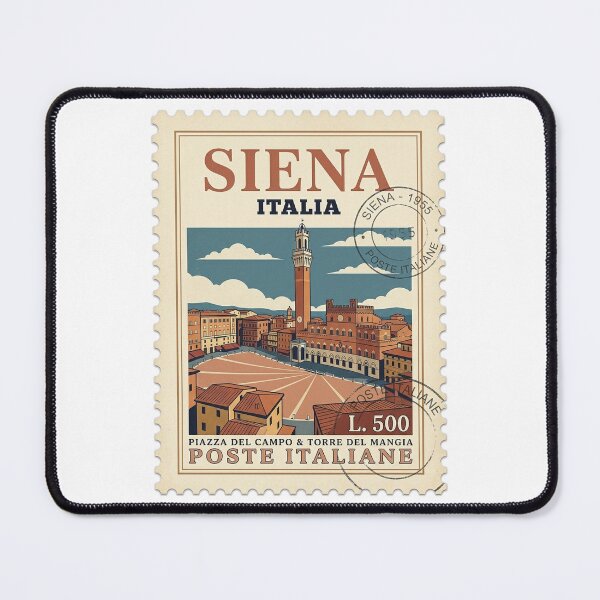 Item preview, Siena Italy Travel Stamp Piazza Del Campo designed and sold by k3rstman1.