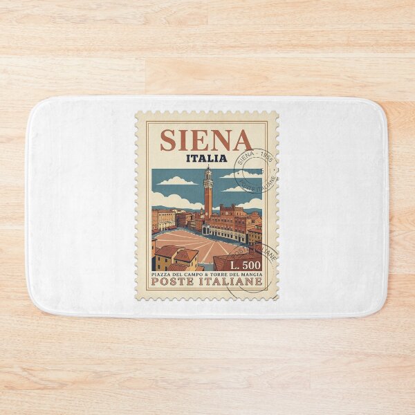 Item preview, Siena Italy Travel Stamp Piazza Del Campo designed and sold by k3rstman1.