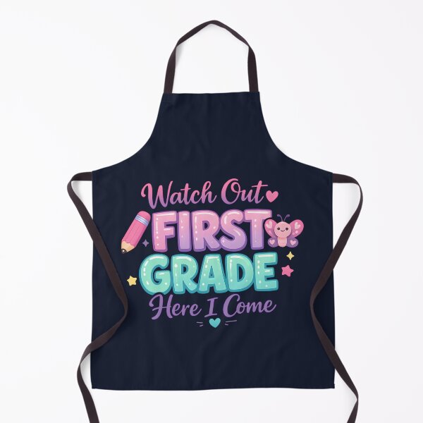 Item preview, Watch Out First Grade Here I Come – Kawaii Pastel Girls Back to School Gift designed and sold by Artycom.