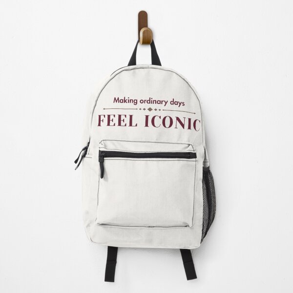 Item preview, Making Ordinary Days Feel Iconic | Deep Burgundy Typography designed and sold by Sparkle First Co..