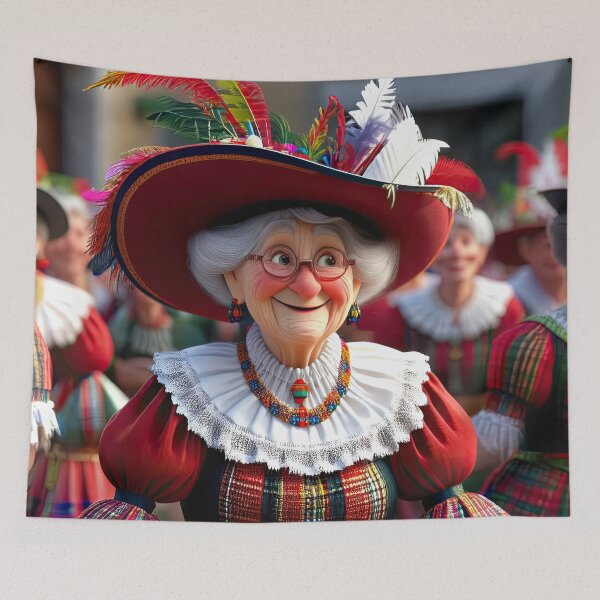 Item preview, Old Fart as a Morris Dancer designed and sold by Colin Bentham.