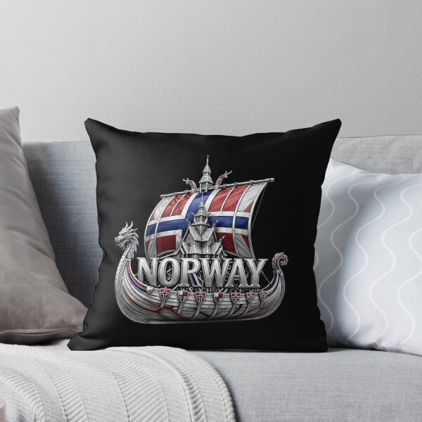 Item preview, Norway Norwegian Flag Design 2, Norway Flag Shirt, Norwegian Pride, Nordic Cross Flag, Viking Heritage, Oslo Norway, Scandinavian Culture, National Pride Graphic designed and sold by Typologystudios.