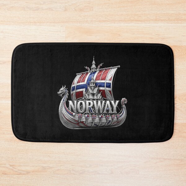 Item preview, Norway Norwegian Flag Design 2, Norway Flag Shirt, Norwegian Pride, Nordic Cross Flag, Viking Heritage, Oslo Norway, Scandinavian Culture, National Pride Graphic designed and sold by Typologystudios.