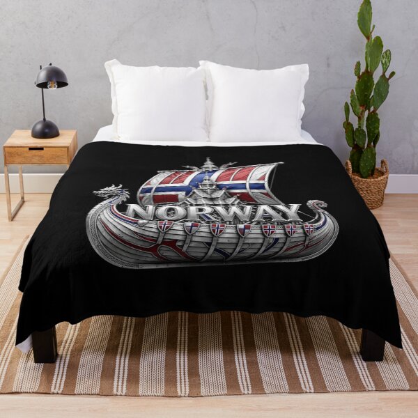 Item preview, Norway Norwegian Flag Design 2, Norway Flag Shirt, Norwegian Pride, Nordic Cross Flag, Viking Heritage, Oslo Norway, Scandinavian Culture, National Pride Graphic designed and sold by Typologystudios.