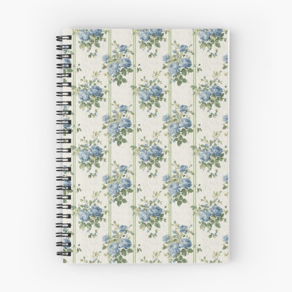 Item preview, Distressed Vintage Blue Floral  designed and sold by LouieVanille.