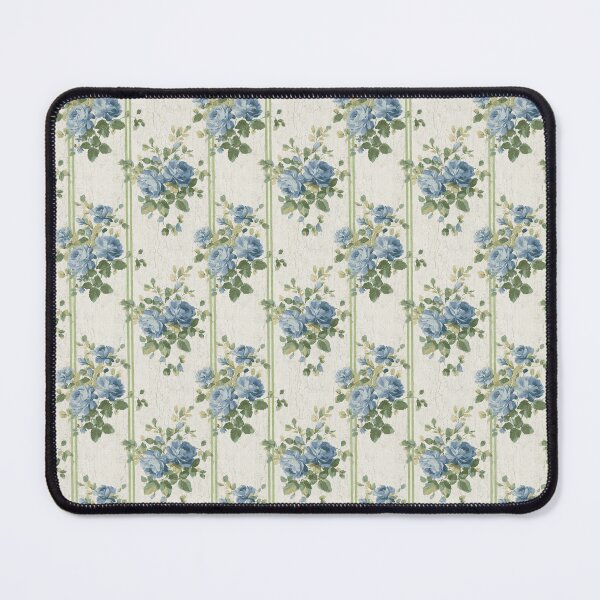 Item preview, Distressed Vintage Blue Floral  designed and sold by LouieVanille.