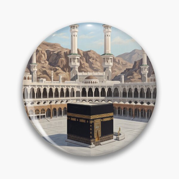 Item preview, Mecca Saudi Arabia Vintage Travel Poster – Kaaba & Masjid al-Haram Art designed and sold by Bomax121.