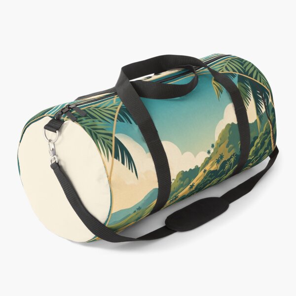 Item preview, Suva Fiji Vintage Travel Poster – Tropical Harbour & Island Landscape Art designed and sold by Bomax121.