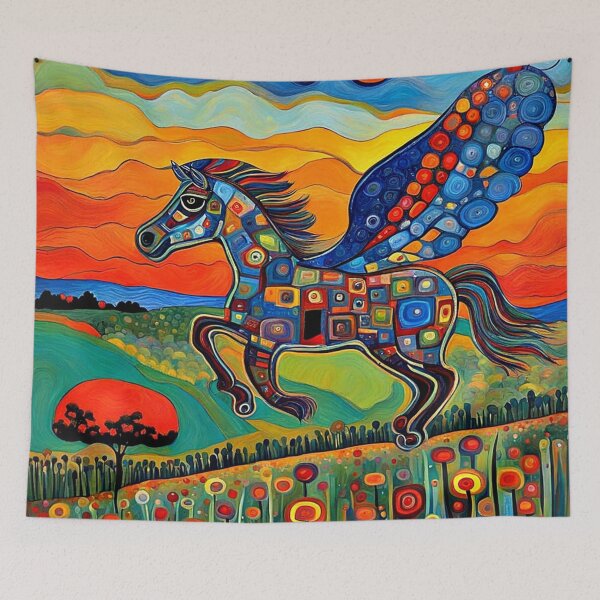 Item preview, Surreal Pegasus designed and sold by George Hutton Hunter.