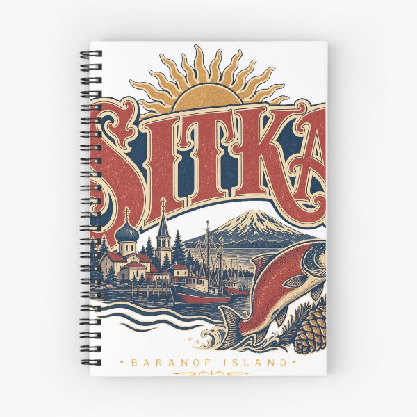Item preview, Sitka Alaska Retro Signpainter Lettering Art designed and sold by VisualArtsOasis.