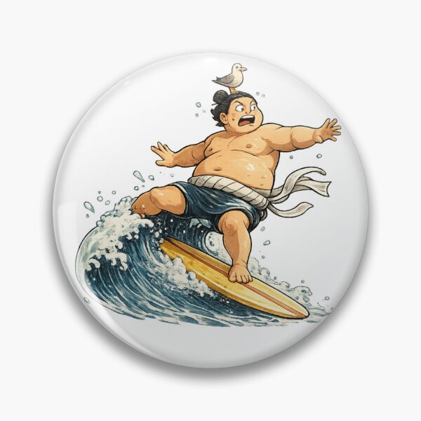 Artikelvorschau, Big Wave Sumo Surfer entworfen und verkauft von ichiyori.