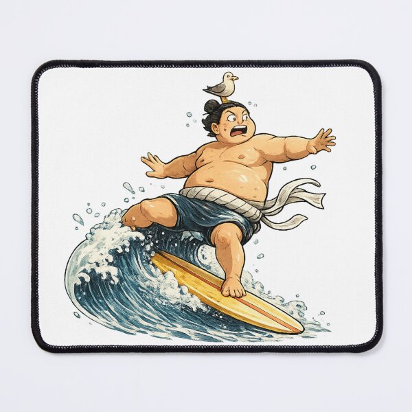Item preview, Big Wave Sumo Surfer designed and sold by ichiyori.