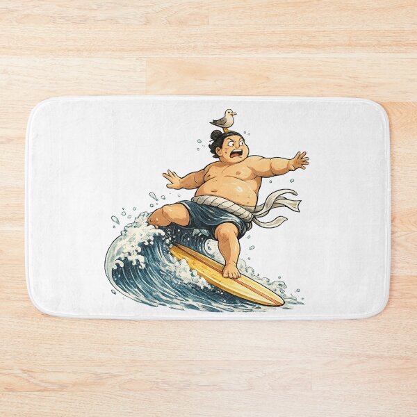 Item preview, Big Wave Sumo Surfer designed and sold by ichiyori.