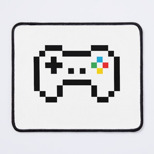 Item preview, Level Up Controller – Retro Pixel Art Gaming Design designed and sold by graphicboyz112.