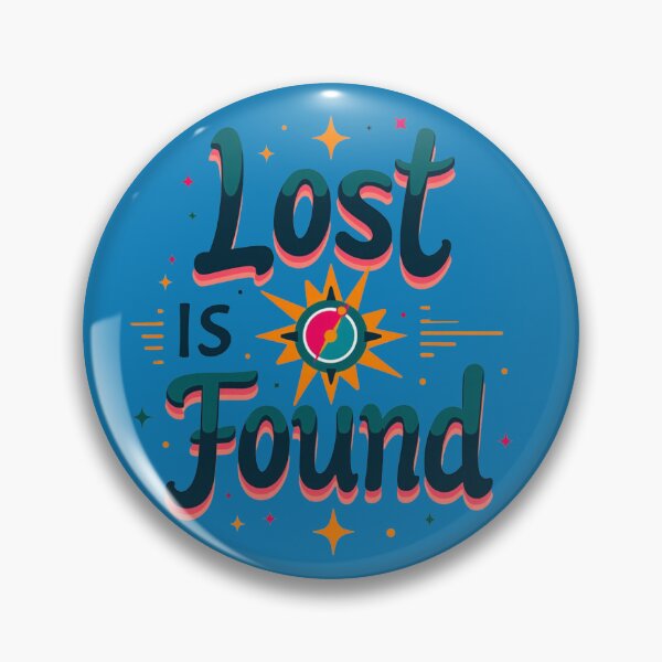Item preview, Lost Is Found – Adventure Compass Graphic designed and sold by Chroma Dreams .