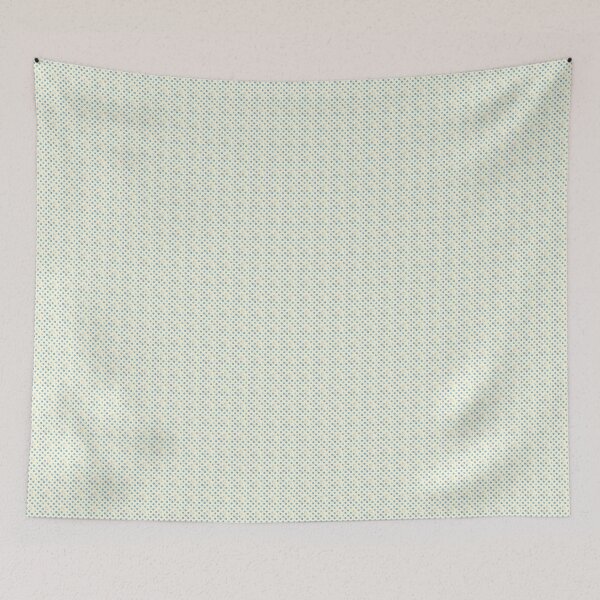 Item preview, Distressed Vintage Blue Polka Dot  designed and sold by LouieVanille.
