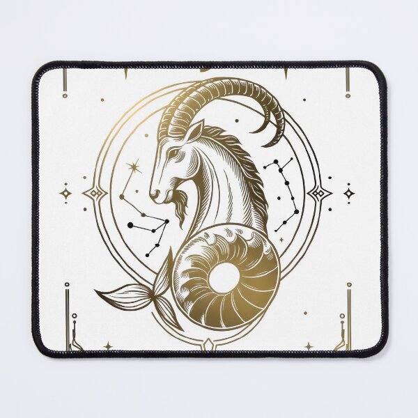 Item preview, Capricorn Mystical Tarot Style Zodiac designed and sold by Zodiac Celestial Art.
