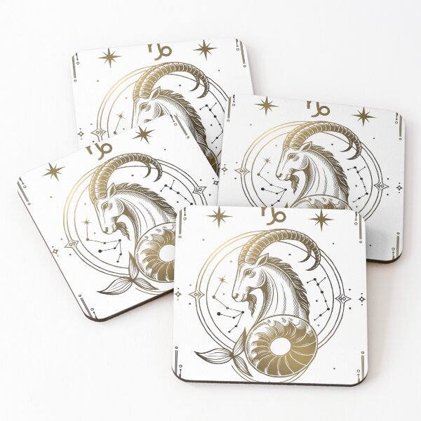 Item preview, Capricorn Mystical Tarot Style Zodiac designed and sold by Zodiac Celestial Art.