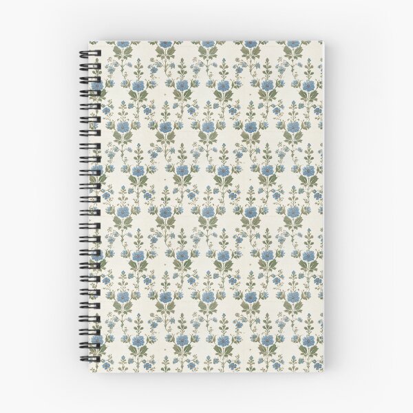 Item preview, Distressed Vintage Blue Floral Damask designed and sold by LouieVanille.
