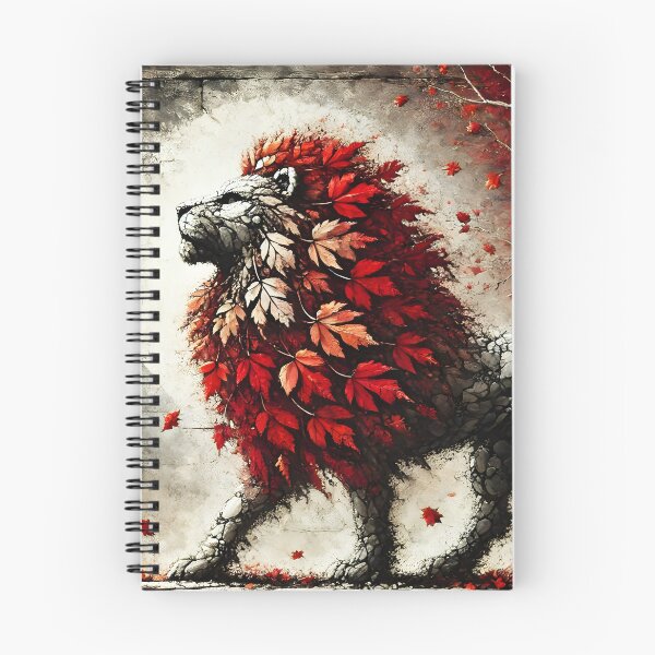 Item preview, Fall Lion, Ai Generated Art designed and sold by ACC .